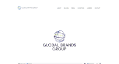 Desktop Screenshot of globalbrandsgroup.com